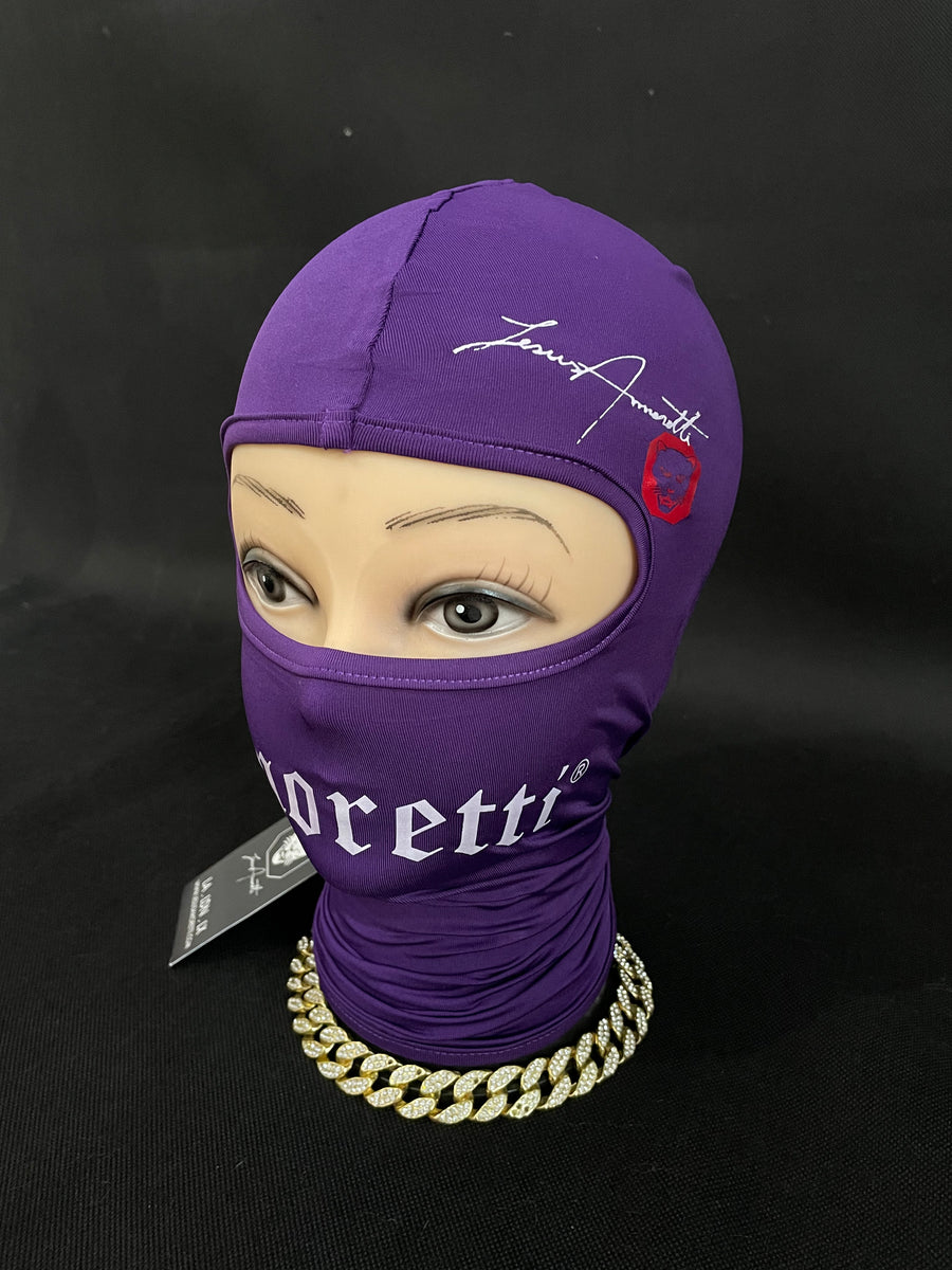 Jesus Amoretti Balaclava Amoretti Purple