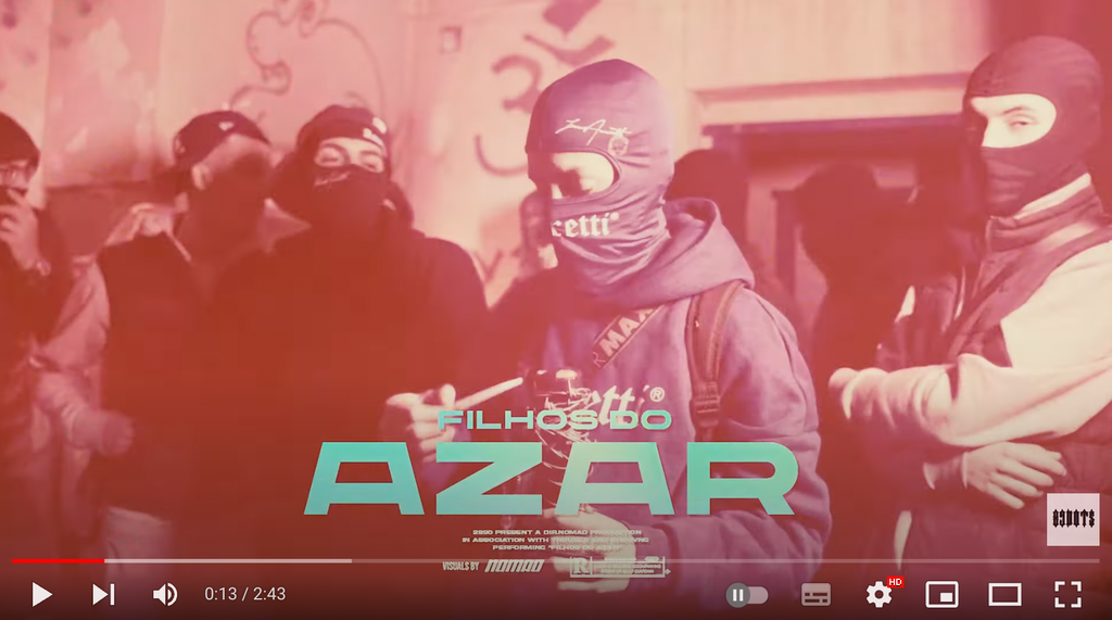 89DOTS - FILHOS DO AZAR (Official Music Video) dir.nomad
