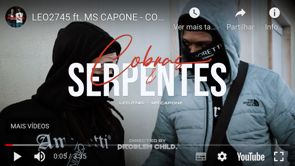 LEO2745 ft. MS CAPONE - SNAKES AND SNAKES- Directed by Problem Child