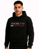 Fato de Treino Preto Amoretti Sportswear