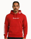 Fato de Treino Vermelho Amoretti Letras Capuz