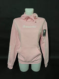 Sweatshirt Rosa Amoretti Letras Capuz