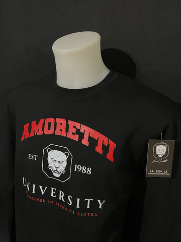 Camisola Preta Amoretti University - Jesus Amoretti