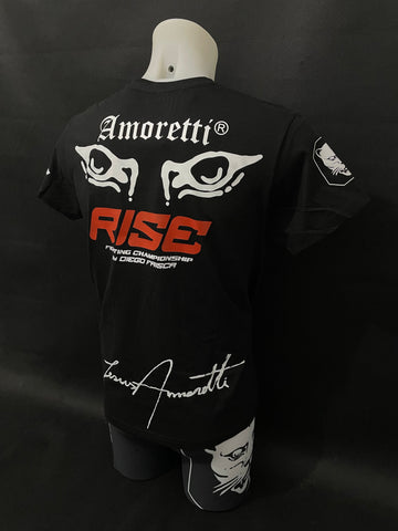 T-shirt dos Atletas Amoretti Rise Preta - Jesus Amoretti