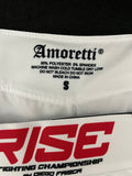 Calções MMA dos Atletas Amoretti Rise Brancos - Jesus Amoretti