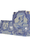 Painel de Azulejos Portugueses Figurativo — Arcanjo Barroco, Século XX - Jesus Amoretti