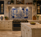 Painel de Azulejo - Tradicional Português - Azularte - Jesus Amoretti - Design - 1980-1990 - Patchwork Sec. XX