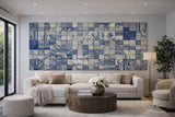 Painel Patchwork Amoretti x Azularte Sec.XX | Hotel - Jesus Amoretti
