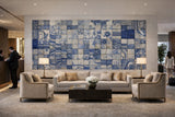 Painel Patchwork Amoretti x Azularte Sec.XX | Hotel - Jesus Amoretti
