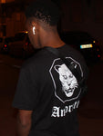 Tshirt Preta Amoretti Back Logo Letters - Jesus Amoretti