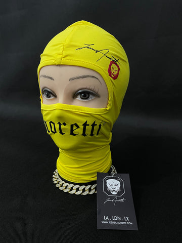 Balaclava Amoretti Amarela - Jesus Amoretti