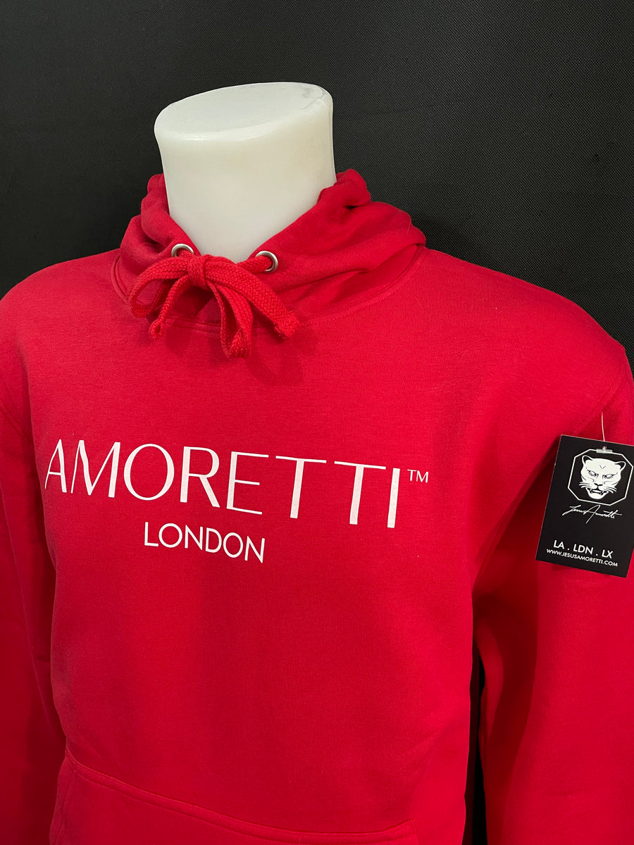Jesus Amoretti | Red Amoretti London sweatshirt