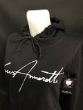 Sweatshirt Preta Jesus Amoretti Signature Branca Rapariga - Jesus Amoretti