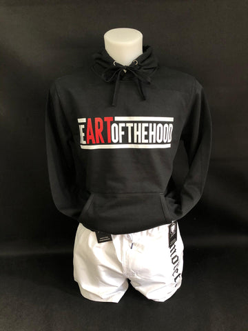 Sweatshirt Preta HeartoftheHood x Amoretti - Jesus Amoretti