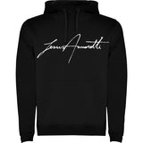 Sweatshirt Preta Jesus Amoretti Signature Branca - Jesus Amoretti