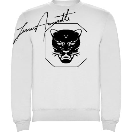 Camisola Branca Amoretti Logo - Jesus Amoretti
