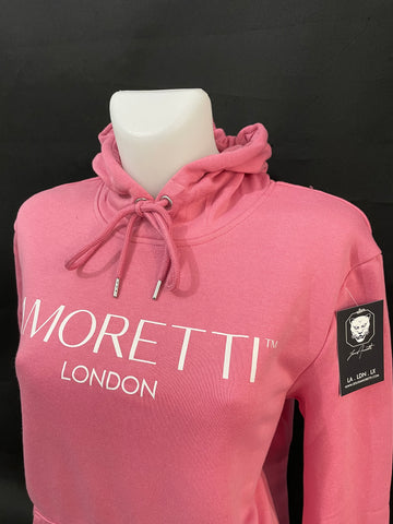 Sweatshirt Rosa Amoretti London Rapariga - Jesus Amoretti